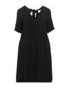 Ottod'ame Short Dresses In Black