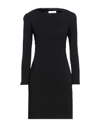 DONDUP DONDUP WOMAN MINI DRESS BLACK SIZE 6 VISCOSE, ELASTANE,15164856QN 4