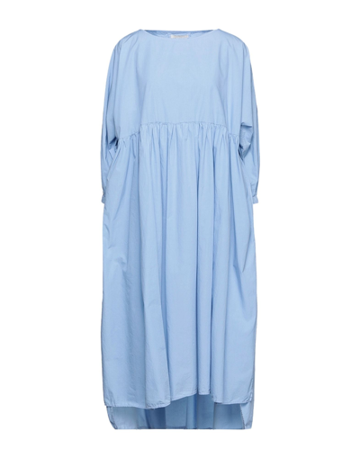 Alessia Santi Midi Dresses In Blue