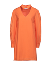 Be Blumarine Short Dresses In Orange