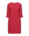 Ottod'ame Short Dresses In Red