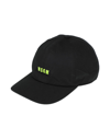 Msgm Logo Baseball Cap In Black