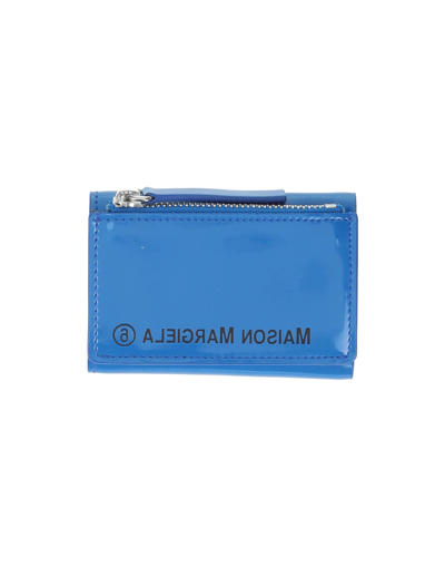 Mm6 Maison Margiela Wallets In Blue