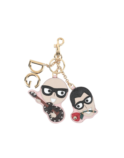 Dolce & Gabbana Key Rings In Pink