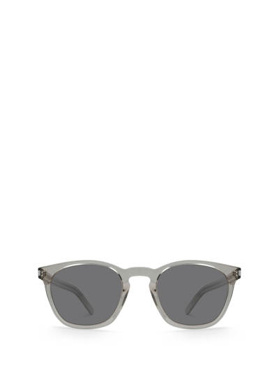 Saint Laurent Sl 28 Slim Beige Sunglasses