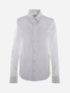 Bottega Veneta Camicia Con Colletto A Punta In White