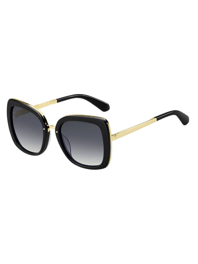 Kate Spade Kimora/g/s Sunglasses In O Black