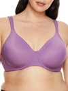 Leading Lady Brigitte Smooth T-shirt Bra In Amethyst Plum