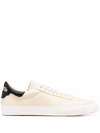 Heron Preston Embroidered Leather-trimmed Canvas Sneakers In White