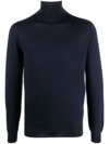 DELL'OGLIO FINE KNIT ROLL NECK JUMPER