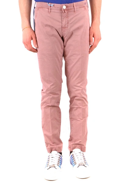Jacob Cohen Trousers In Pink
