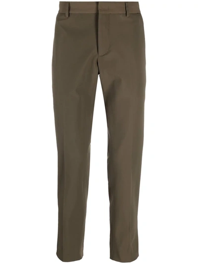 Pt01 Slim-fit Chino Trousers In Grün