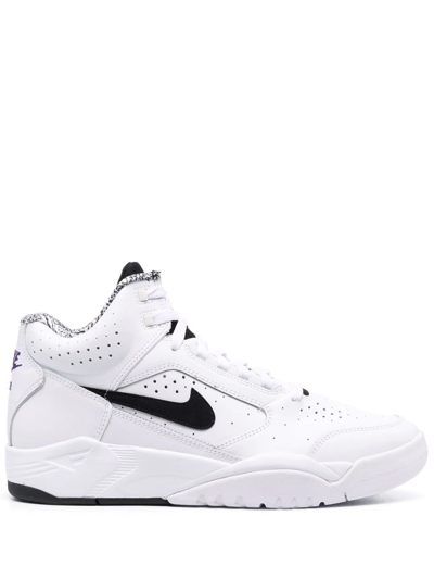 Nike Air Flight Lite Mid Sneakers In 100