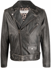 GOLDEN GOOSE LEATHER BIKER JACKET