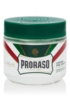 C.o. Bigelow Proraso Refresh Pre-shave Cream, 3.4 oz