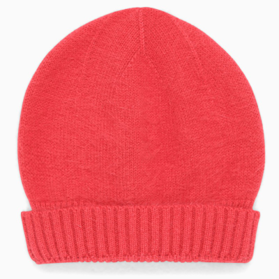 Roberto Collina Red Angora Blend Beanie