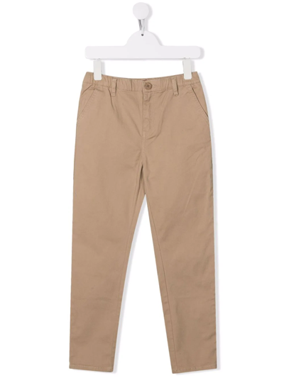 Levi's Kids' Slim-cut Chino Trousers In Neutrals