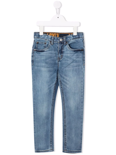 Levi's Kids' Slim-cut Denim Jeans In Blue