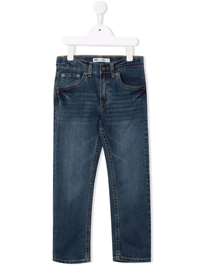 Levi's Kids' Slim-cut Denim Jeans In Blue