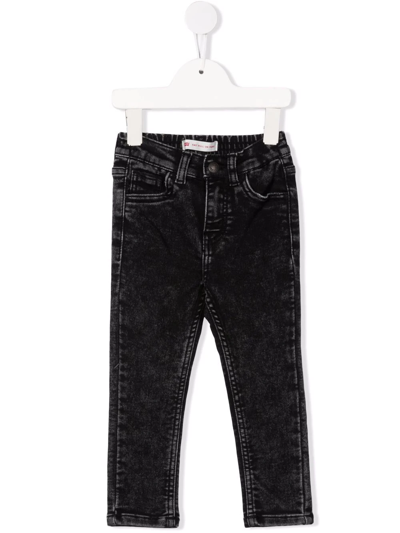 Levi's Babies' Skinny-cut Denim Jeans In Black