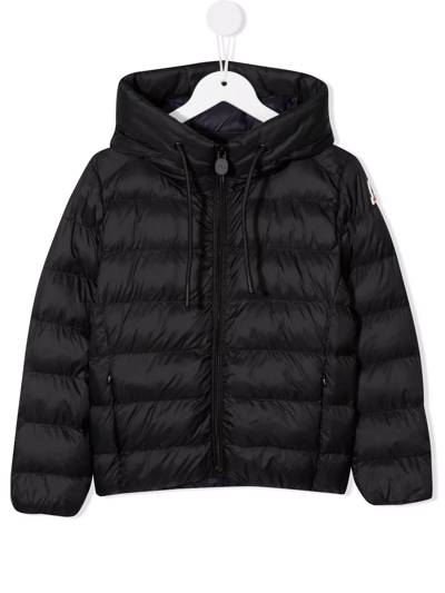Invicta Kids' Hooded Padded Puffer Jacket In Black