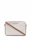 MICHAEL MICHAEL KORS JET SET LEATHER CROSSBODY BAG