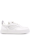 Eytys Sidney Calf Leather Sneakers In White