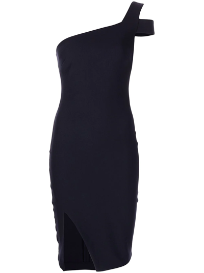 Likely Packard One-shoulder Cocktail Dress In Black