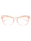 Dita Eyewear Armoly Cat-eye Frame Glasses In Gold