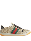 Gucci Screener Low Top Sneaker In Green