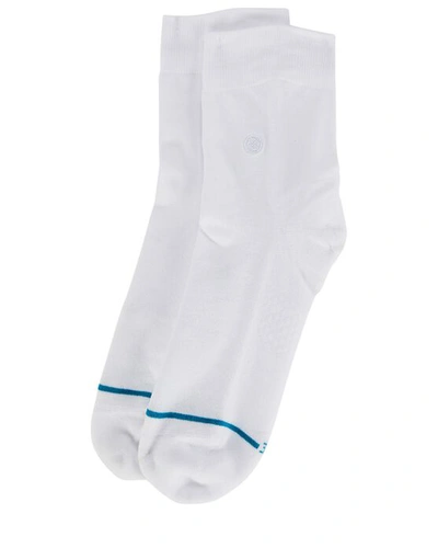 Stance Lowrider Quarter Socks In White
