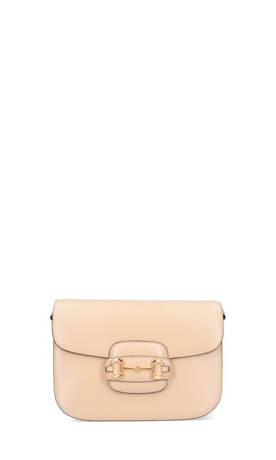 Gucci 1955 Horsebit Azalea Shoulder Bag In Cream