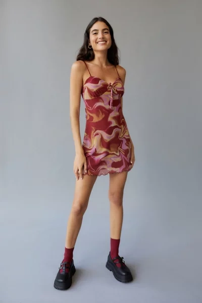 knee length dresses for ladies Elodie Floral Tiered Mini Dress – Rivet Collective main image 0