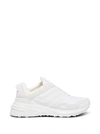 GIVENCHY GIV 1 LIGHT SNEAKERS IN CANVAS AND LEATHER,BH005FH100100