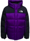 THE NORTH FACE BICOLOR QUILTED DOWN JACKET WITH LOGO PRINT,NF0A4QYXJC0