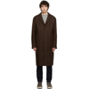 LORO PIANA BROWN CASHMERE NAVETTE COAT