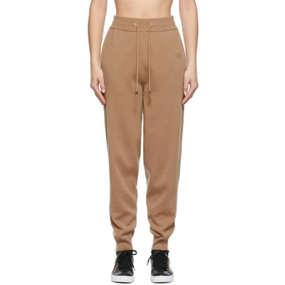 Burberry Yangtze - Cashmere Blend Jogging Pants In Beige