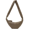 LEMAIRE TAUPE SMALL CROISSANT BAG