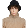 Loro Piana Grey Cityleisure Cashmere Bucket Hat In W000 Blue Navy