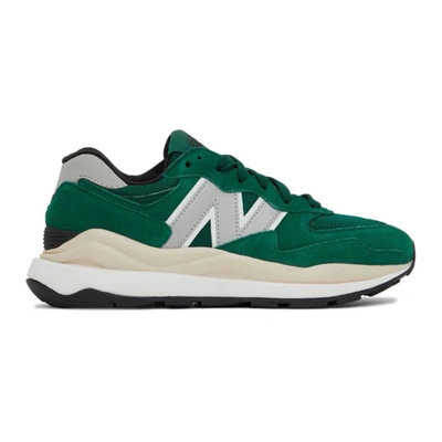 New Balance 5740 Sneakers In Green Suede