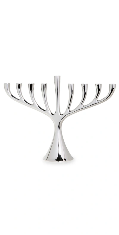 Georg Jensen Cobra Menorah Stainless Steel Silver One Size