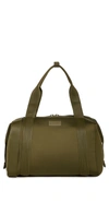 Dagne Dover Landon Large Carryall Bag In Dark Moss