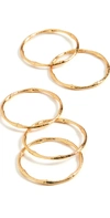 CULT GAIA DAHLIA BANGLE SET,CULTG30613