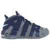 Nike Air More Uptempo Sneakers In Cool Grey/white/midnight Navy