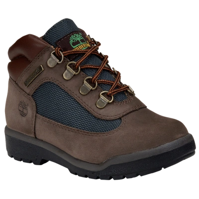 Timberland Kids' Boys  Field Boots Mid In Brown/dark Olive