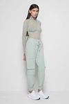 Jonathan Simkhai Standard Azalea Organic Terry Sweatpant In Sage