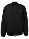 Raf Simons Synchronicity Oversized Padded Jacket In Black