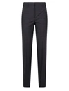 Burberry Slim Fit Trousers In Black