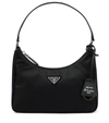 Prada Re-edition 2005 Re-nylon Shoulder Bag In Nero