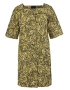 GIVENCHY GIVENCHY SQUARE NECK PRINTED DRESS